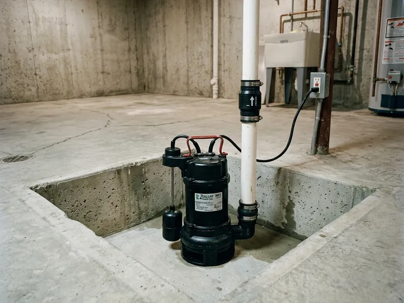 Sump Pump Installation Plumber in Sam Rayburn, TX